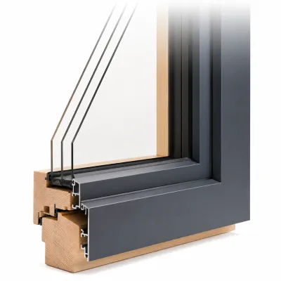Holz-Alu-Fenster – innen Natur, außen wetterfest