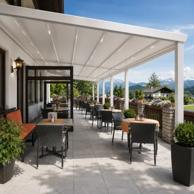Pergola – moderner Terrassen-Sonnenschutz